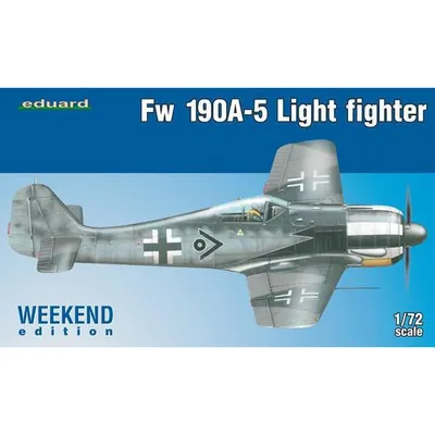 Fw190A5 Light Fighter (Weekend Edition) 1/72 #7439 by Eduard