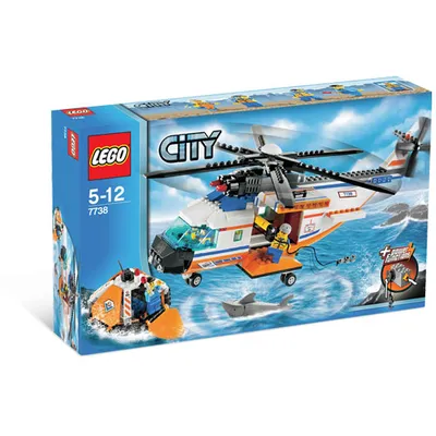 Lego City: Coast Guard Helicopter & Life Raft 7738