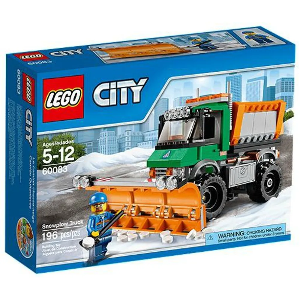 Lego City: Snowplow Truck 60083