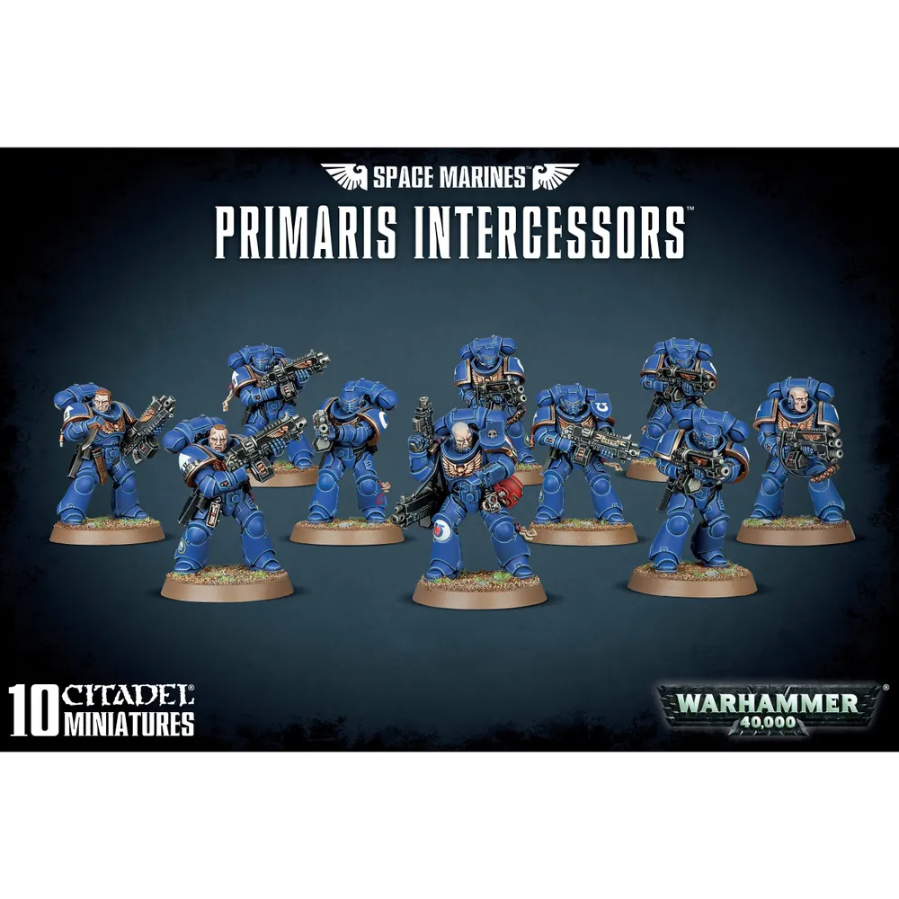 Easy to Build Space Marines Primaris Intercessors