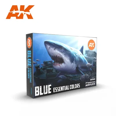 3G Essential Colours - Blue by AK Interactive