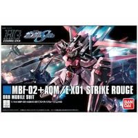 HGCE 1/144 #176 MBF-02+AQM/E-X01 Strike Rouge #5059167 by Bandai