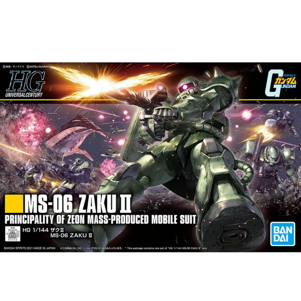 HGUC 1/144 #241 MS-06 Zaku II (2021) #5061545 by Bandai