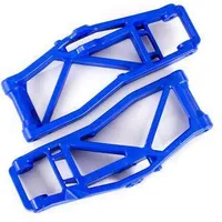 TRA8999X Suspension arms, lower, blue (left and right, front or rear) (WideMAXX kit) (2)