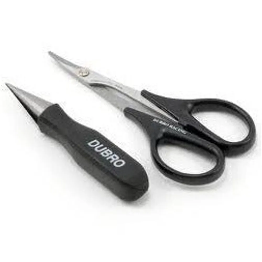 Du-Bro Body Reamer & Scissors (Curved) Set (1 ea./pkg) DUB23301