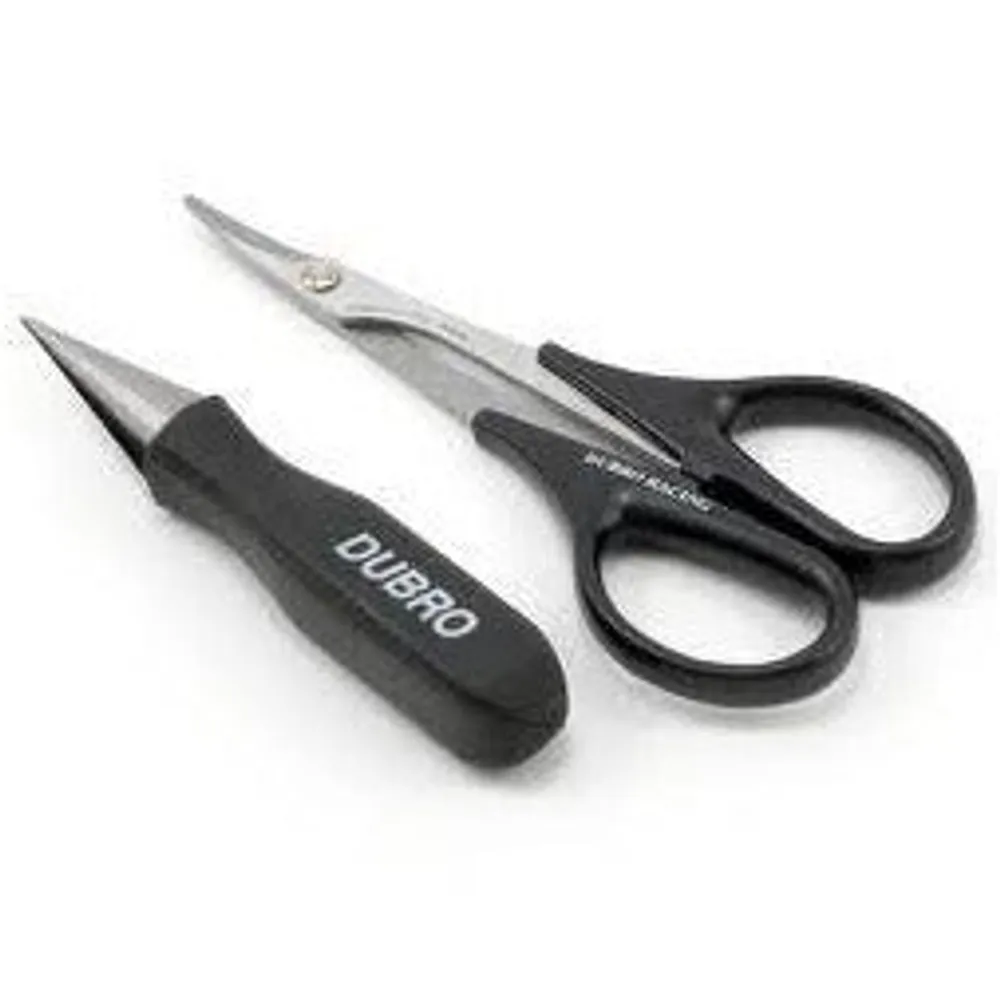 Du-Bro Body Reamer & Scissors (Curved) Set (1 ea./pkg) DUB2330