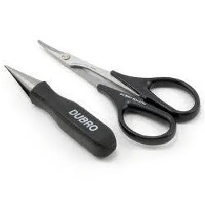 Du-Bro Body Reamer & Scissors (Curved) Set (1 ea./pkg) DUB23301