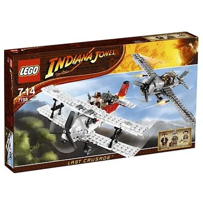 Lego Indiana Jones: Fighter Plane Attack 7198 (Pre Owned w/box and all packaging - Like new)