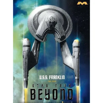 NX-326 USS Franklin 1/350 Star Trek Beyond Model Kit #975 by Moebius