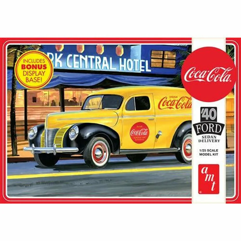 1940 Ford Sedan Delivery Coca Cola 1/25 by AMT