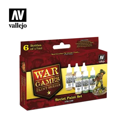 VAL70159 War Games Soviet Paint Set