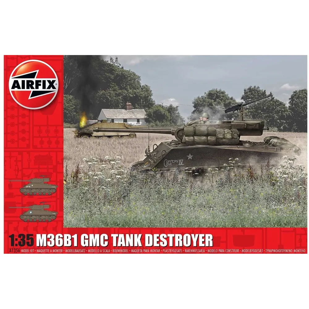 M36B1 GMC Tank Destroyer 1/35 by Airfix