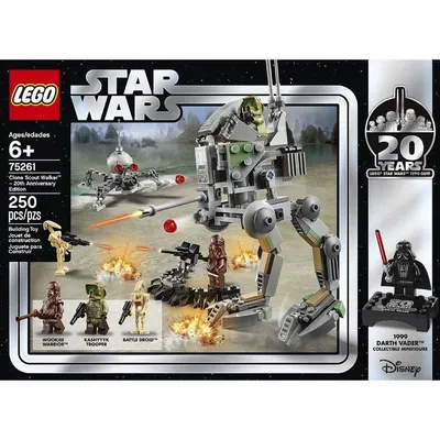 Lego Star Wars: Clone Scout Walker – 20th Anniversary Edition 75261