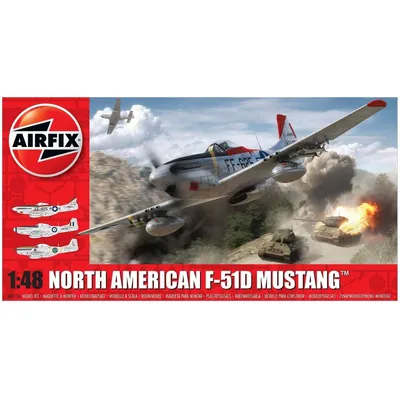 F-51D Mustang 1/48 by Airfix