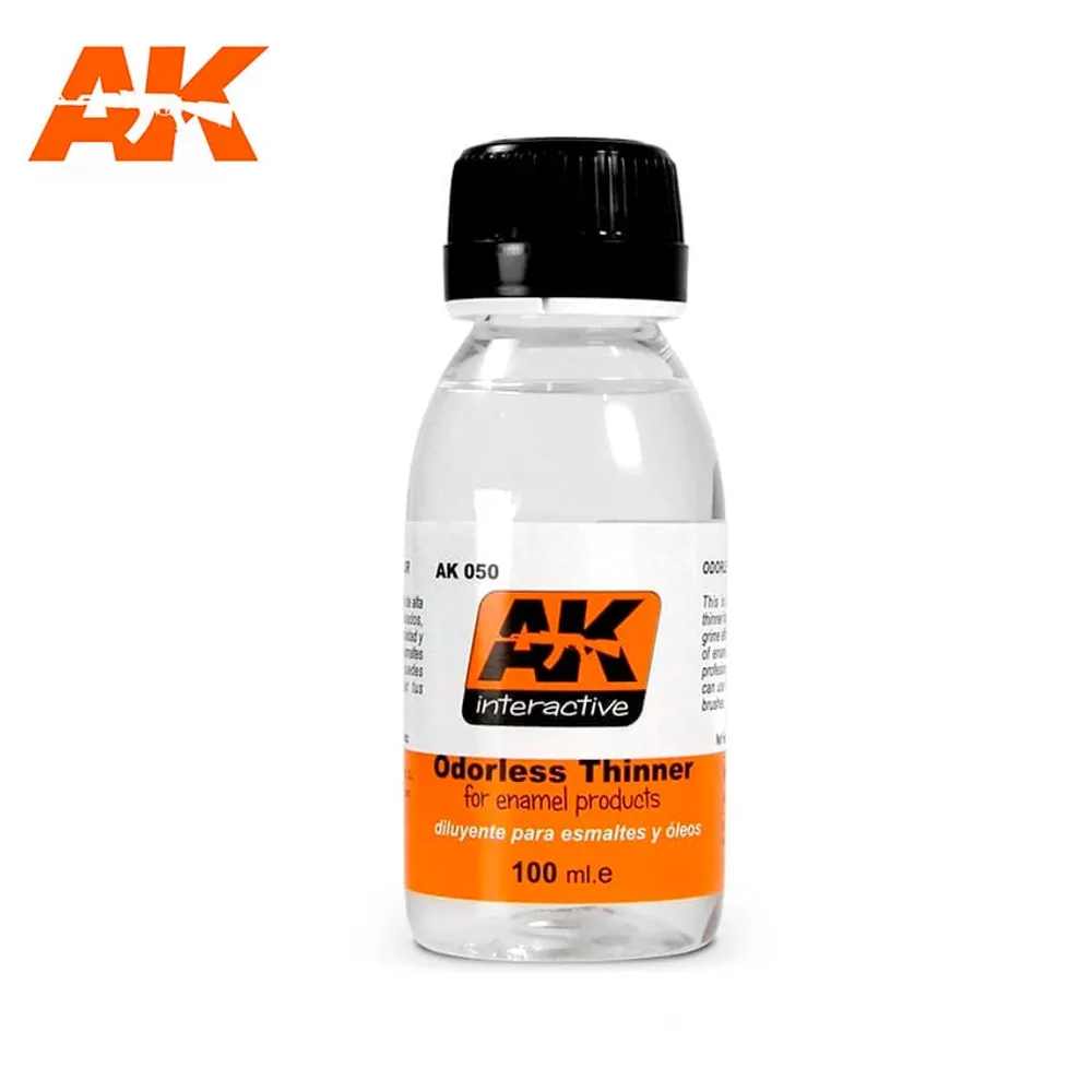 AK-050 Odorless Turpentine Thinner - 100ml