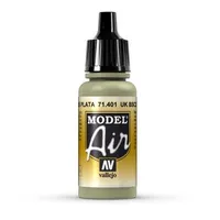 Vallejo Model Air 71.401 UK BSC28 Silver Grey 17mL