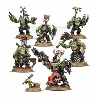 Orks Warboss Grunk's Boss Mob