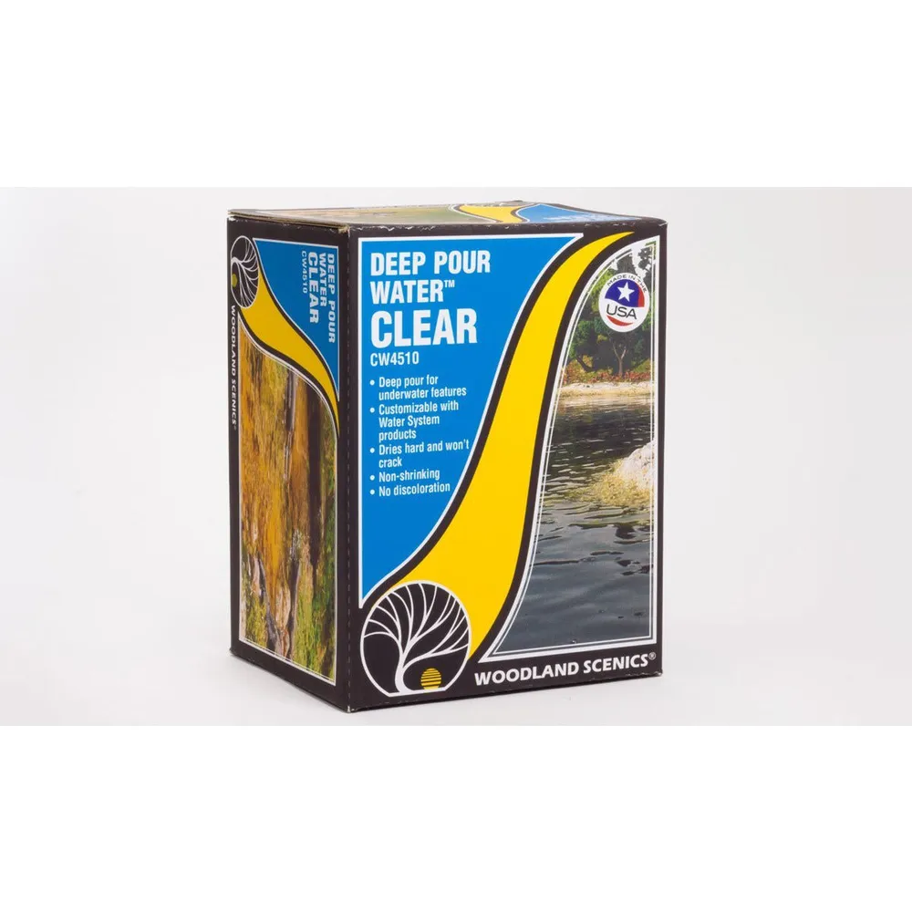 Woodland Scenics Deep Pour Water (Clear) (12oz) WOO4510