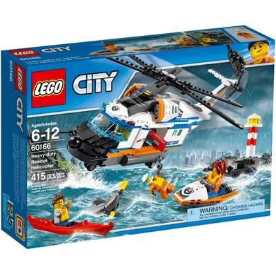 Lego City: Coast Guard Heavy-Duty Rescue Helicopter 60166