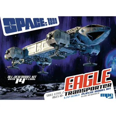 Eagle Transporter 1/72 Space 1999 Model Kit #913 by MPC
