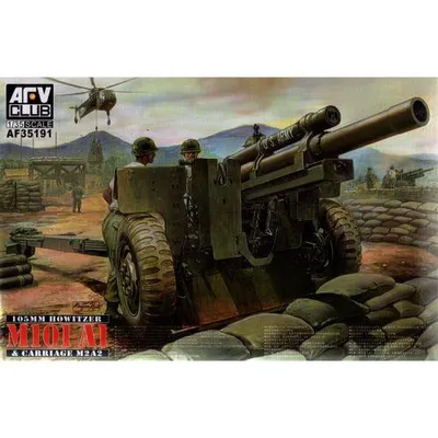 M101 A1 105MM Howitzer & Carriage M2A2 1/35 by AFV