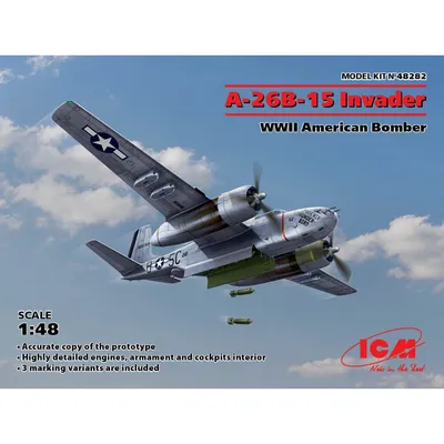 A-26B-15 Invader, WWII 1/48 by ICM
