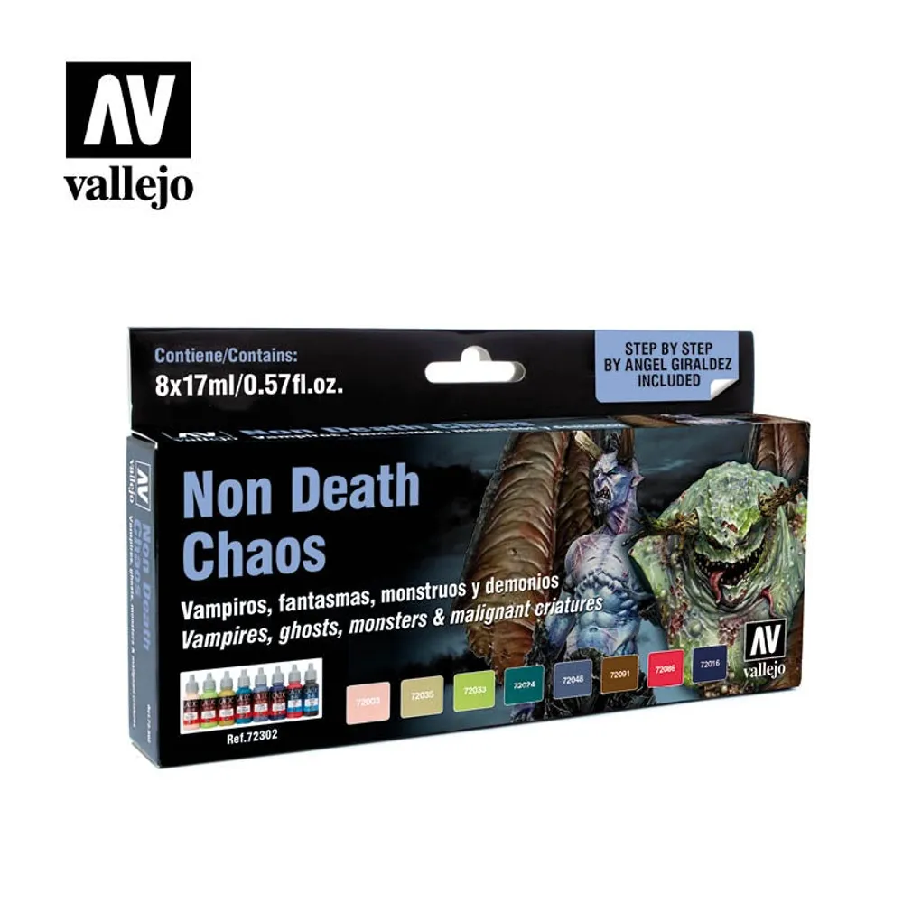 VAL72302 Game Color Non Death Chaos Painting Set