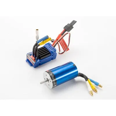 TRA3370 Traxxas Velineon 380 brushless motor and VXL-3m ESC for 1/16