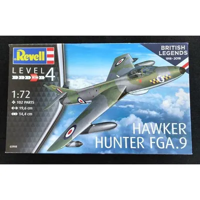 Hawker Hunter FGA. 9 1/72 by Revell