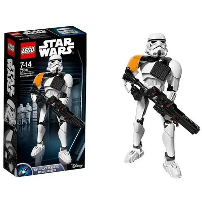 Series: Lego Star Wars: Stormtrooper Commander Buildable Figure 75531