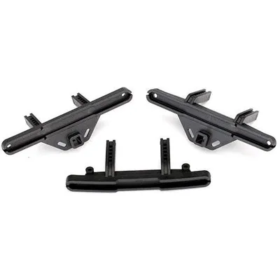 Traxxas Bumper mounts, front & rear/ bumper mount, rear (offset) TRA8067X