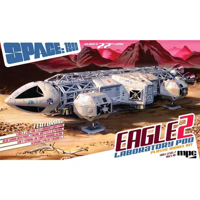 Eagle 2 with Lab Pod 1/48 Space 1999 Model Kit #923 by MPC