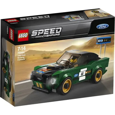 Lego Speed Champions: 1968 Ford Mustang Fastback 75884