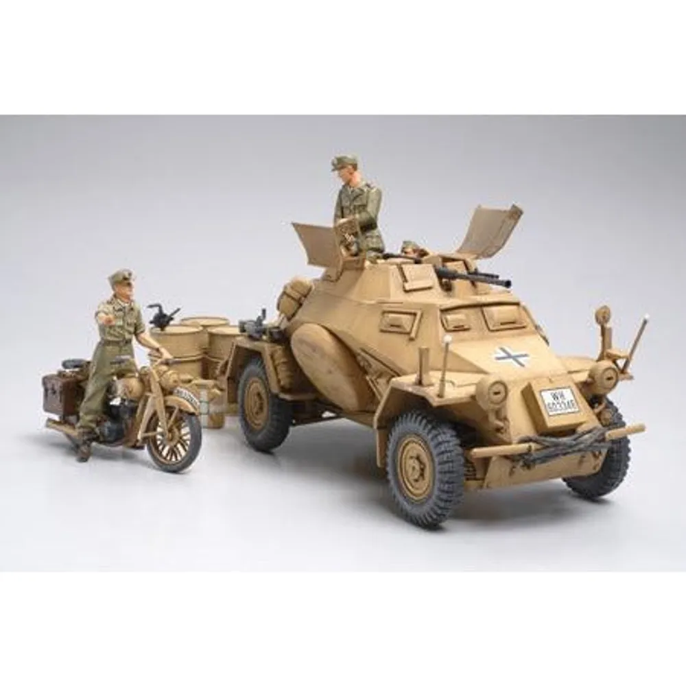 Sd.Kfz.222 Leichter Panzerspahwagen (4x4) Afrika-Korps 1/35 #35286 by Tamiya