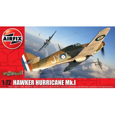 Hawker Hurricane Mk.I 1/72 #A01010A by Airfix