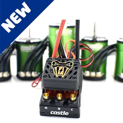 Castle Copperhead 10 ESC Crawler Edition w/ 1406-1900Kv Motor CAS010-0166-05