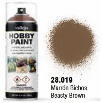 VAL28019 Beastly Brown Aerosol (400ml) Fantasy Color Primer