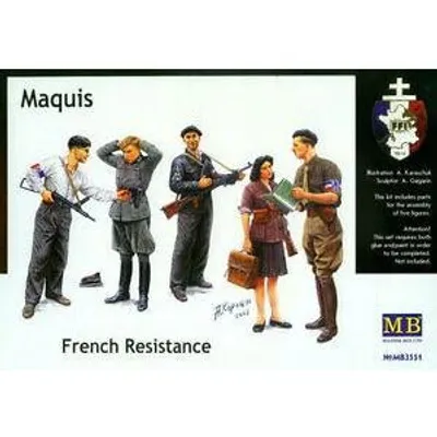 French Resistance Maquis 1/35 #MB3551 by Master Box