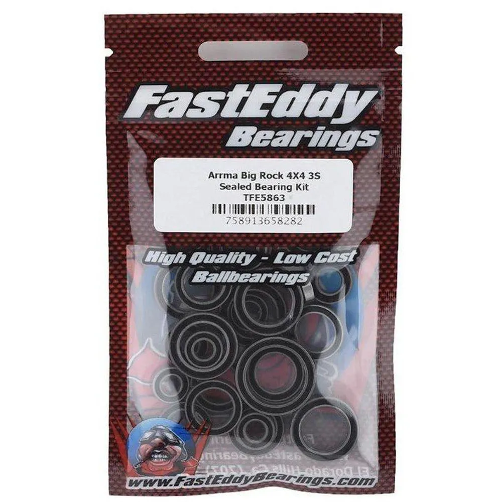 Fast Eddy TFE5863 Arrma Big Rock 4x4 3S Sealed Bearing Kit