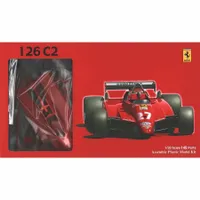 Ferrari GP-1 F1 126C2 San Marino 1/20 Model Car Kit #FU009032 by Fujimi