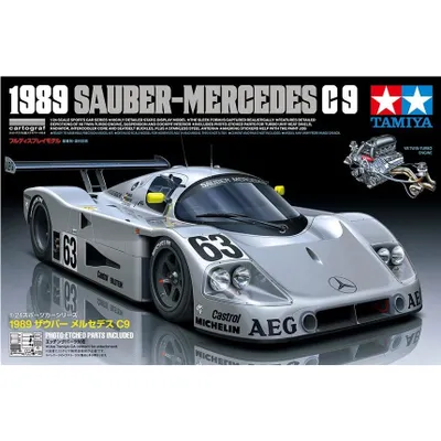 1989 Sauber-Mercedes C9 1/24 #24359 by Tamiya