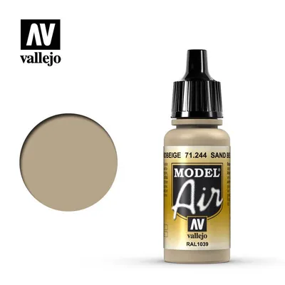 Vallejo Model Air 71.244 Sand Beige 17mL