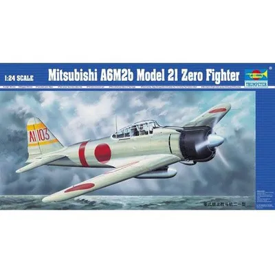Model 21 Zero Fighter 1/24 by Trumpeter