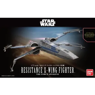Resistance X-Wing Fighter 1/72 Star Wars Model Kit #0202289 by Bandai
