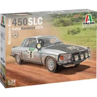 Mercedes-Benz 450SLC Rally Bandama 1979 1/24 Model Car Kit #3632 by Italeri