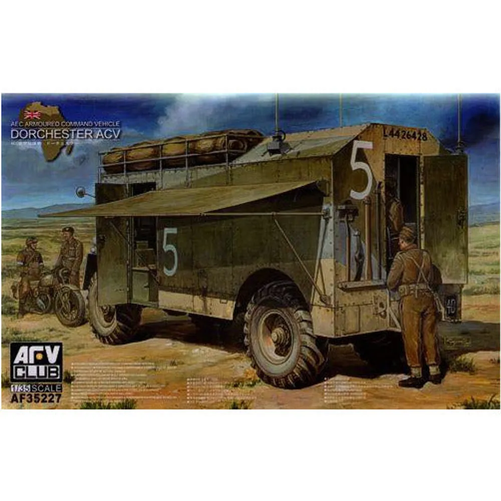 Dorchester ACV AEC Armoured Command Vehicle 1/35 #35227 by AFV Club