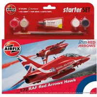 RAF Red Arrows Hawk - Medium Starter Set 1/72 #55202C by Airfix