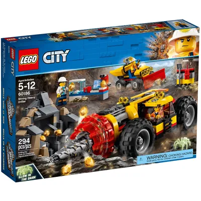 Lego City: Mining Heavy Driller 60186