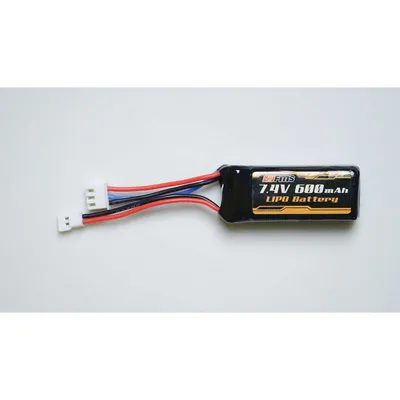 Battery 7.4v 600mAh LiPo: Atlas FMMROC2024