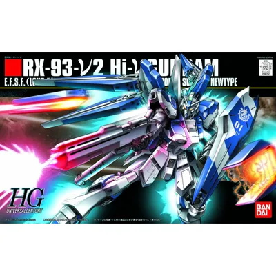 HGUC 1/144 #095 RX-93-V2 Hi-v Gundam (Hi-Nu Gundam) #05059570 by Bandai